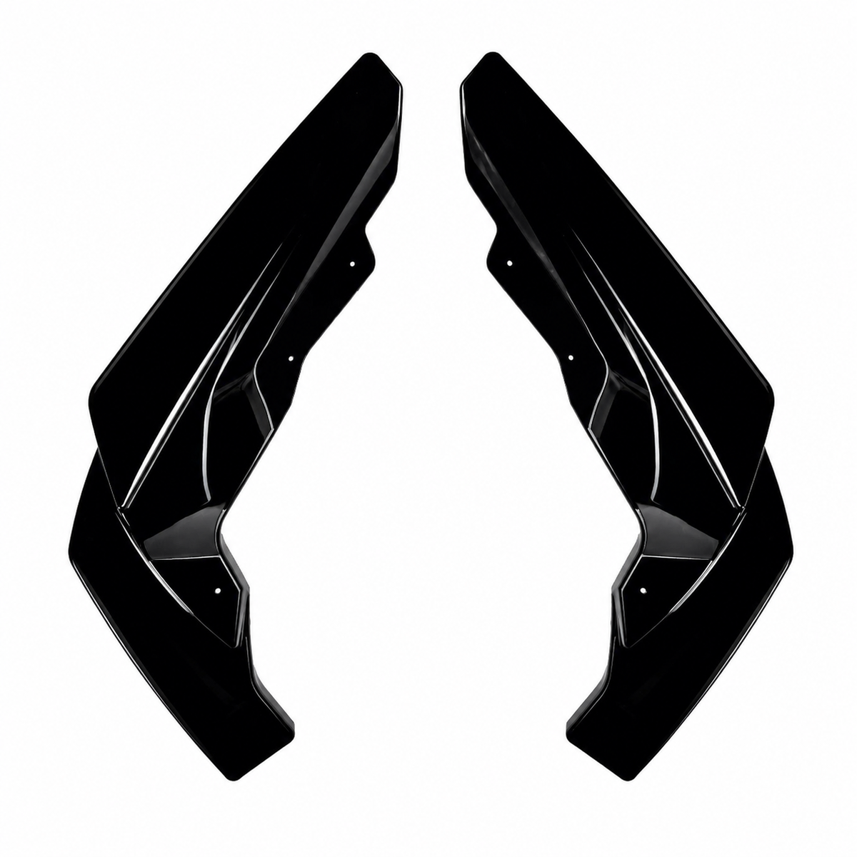 M2 - G87: Gloss Black V1 Rear Canards 23+