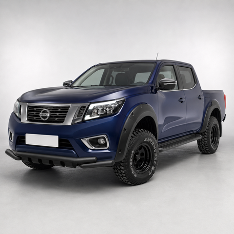 Navara - D23/NP300: Black Front Nudge Bar 14-24