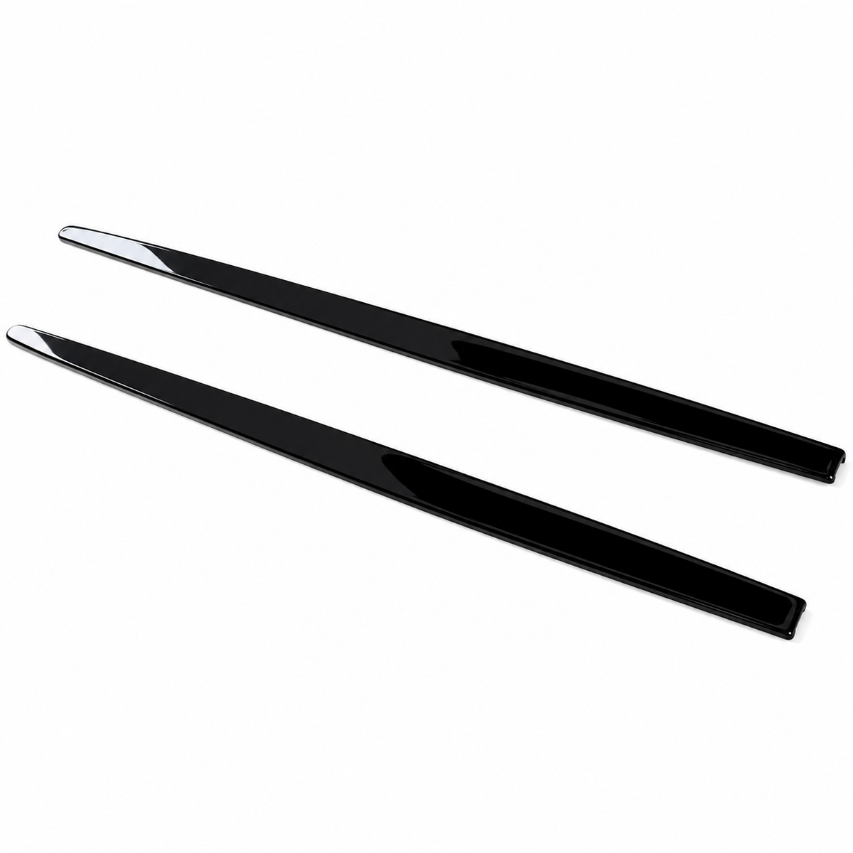 Mercedes A Class W177 Gloss Black Side Skirts Blade One Piece 19+