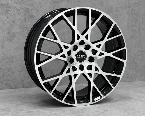 A3 & A4 - 8P/8V/8Y, B8/B9: 18" Gun Metal RS3 Style Alloy Wheels