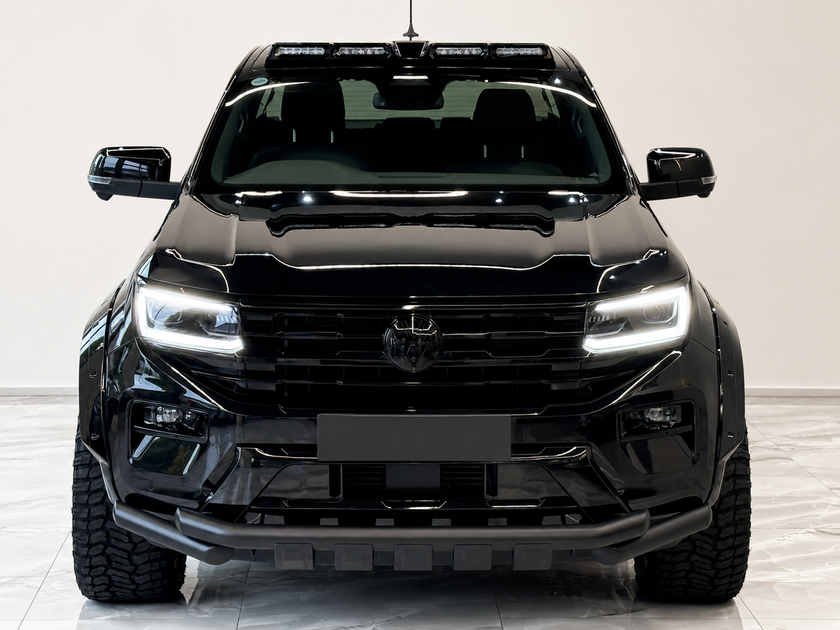 Amarok - MK2 NF: Gloss Black Fender Flare with Sensor 23+