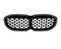 1 Series - F40: Gloss Black Diamond Grill with LED 19-24