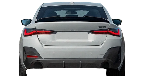 4 Series - G26: Gloss Black PSM Style Spoiler 21+