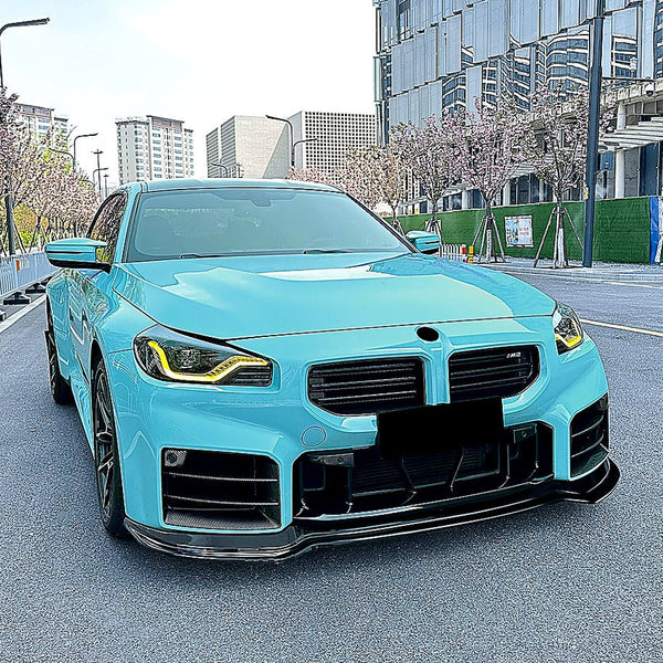 M2 - G87: Gloss Black V1 Front Splitter 23+