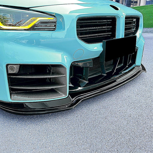 M2 - G87: Gloss Black V1 Front Splitter 23+