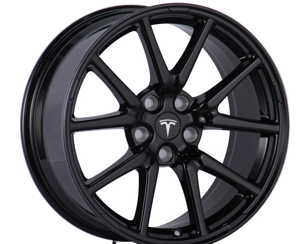 Model 3: 18" Satin Black Performance Style Alloy Wheels 19+