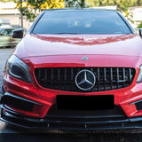 A Class - W176 Pre-Facelift: Gloss Black Panamericana GT Grill 13-15