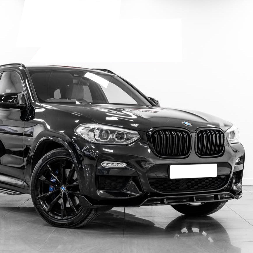 X3 - G01 Pre-Facelift: Gloss Black Double Slat Grill 18-21