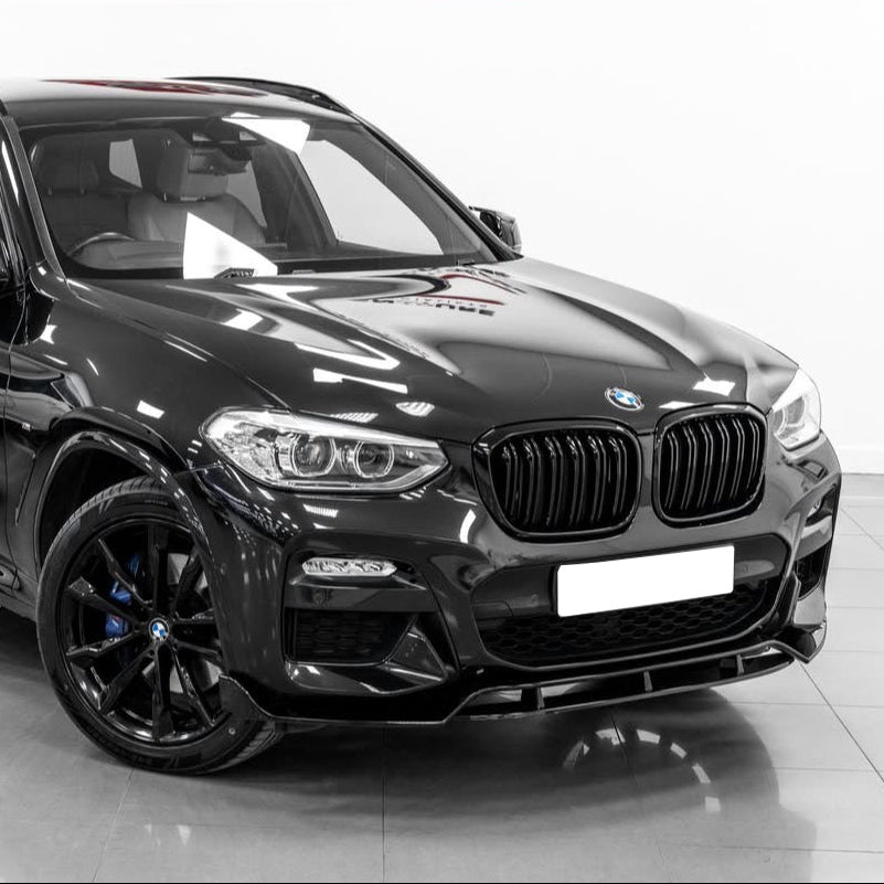 X3 - G01 Pre-Facelift: Gloss Black Double Slat Grill 18-21