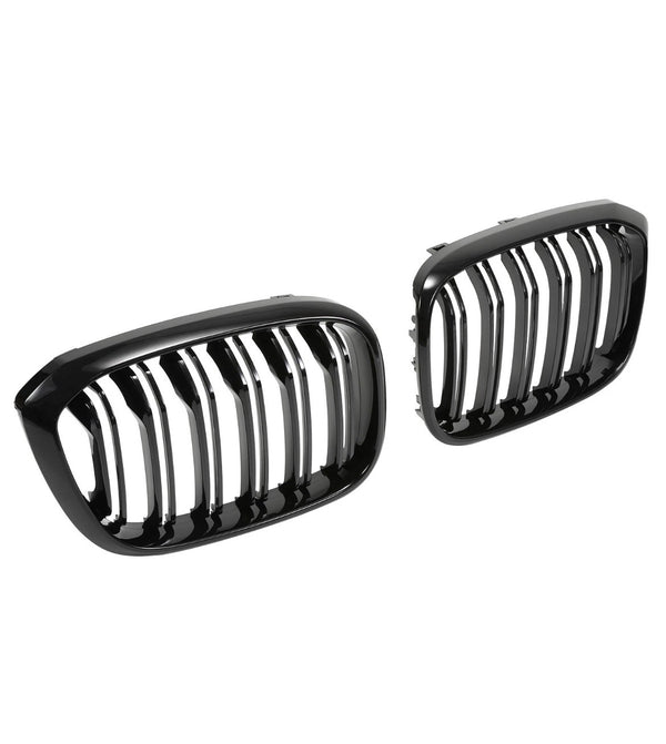 X3 - G01 Pre-Facelift: Gloss Black Double Slat Grill 18-21
