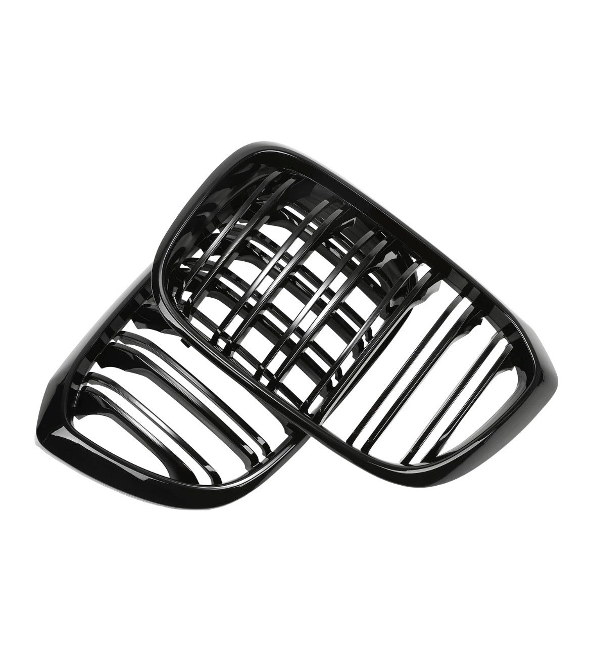 X3 - G01 Pre-Facelift: Gloss Black Double Slat Grill 18-21