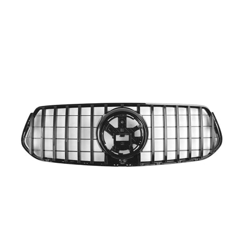 GLE - W167 Pre-Facelift: Gloss Black Panamericana GT Grill 19-23