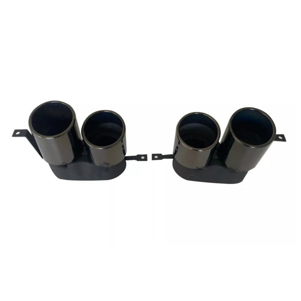 3 Series - G20 Pre-Facelift: Gloss Black Competition Style LED Diffuser & Exhaust Tips 19-23