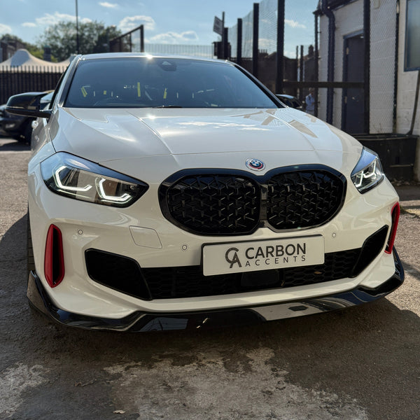 1 Series - F40: Gloss Black Performance Style Splitter 20-24