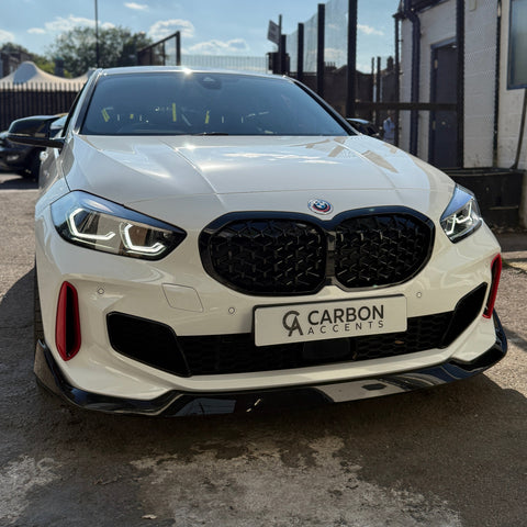 1 Series - F40: Gloss Black Performance Style Splitter 20-24