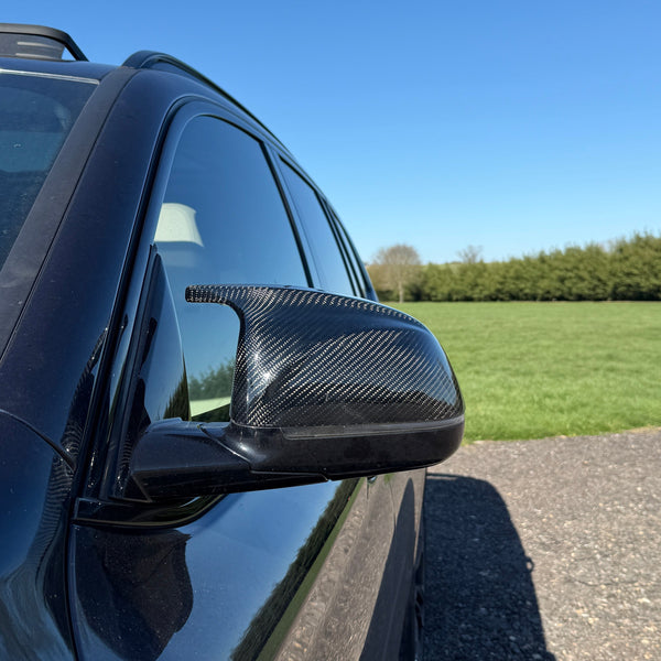 X4 - G02: Carbon Fibre M Style Wing Mirrors 18+