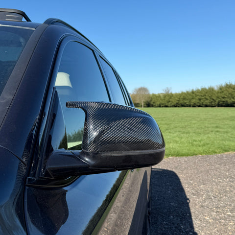 X4 - G02: Carbon Fibre M Style Wing Mirrors 18+