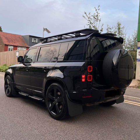 Defender 110 - L663: Black Roof Rack Basket 20+