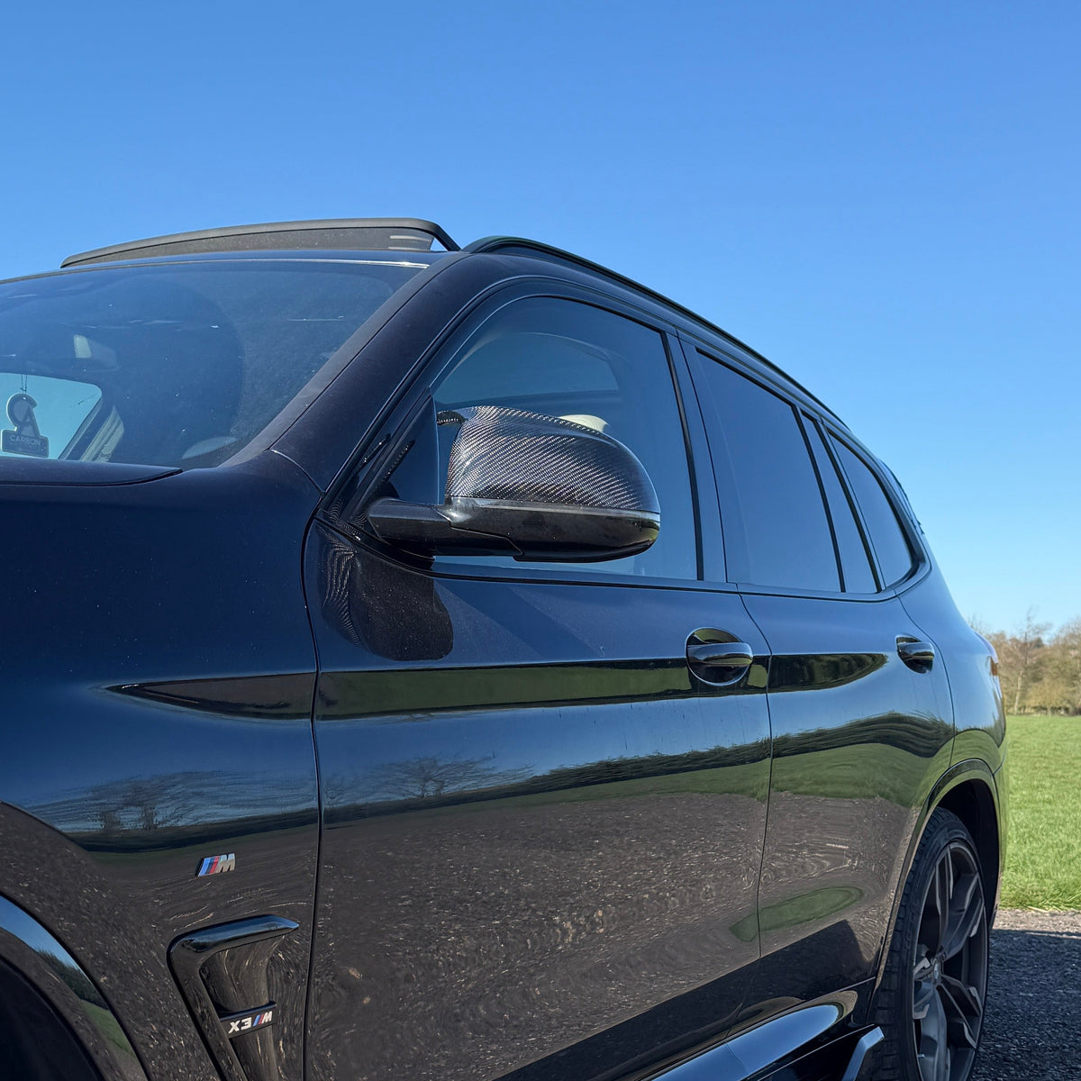 X4 - G02: Carbon Fibre M Style Wing Mirrors 18+