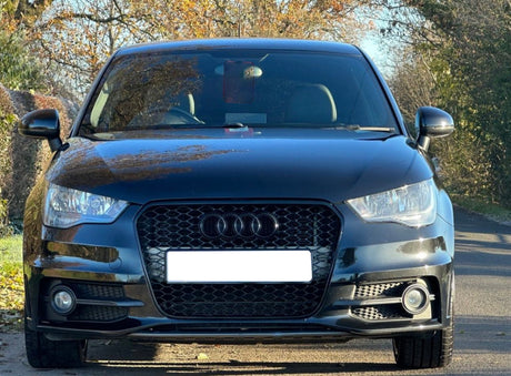 A1 - Pre-Facelift: Gloss Black Honeycomb Grill 13-15