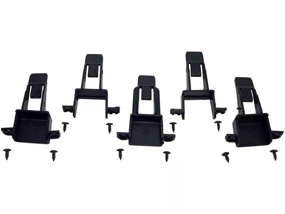 Ranger - T8 XL/XLT: Matt Black Badgeless Grill 18-22