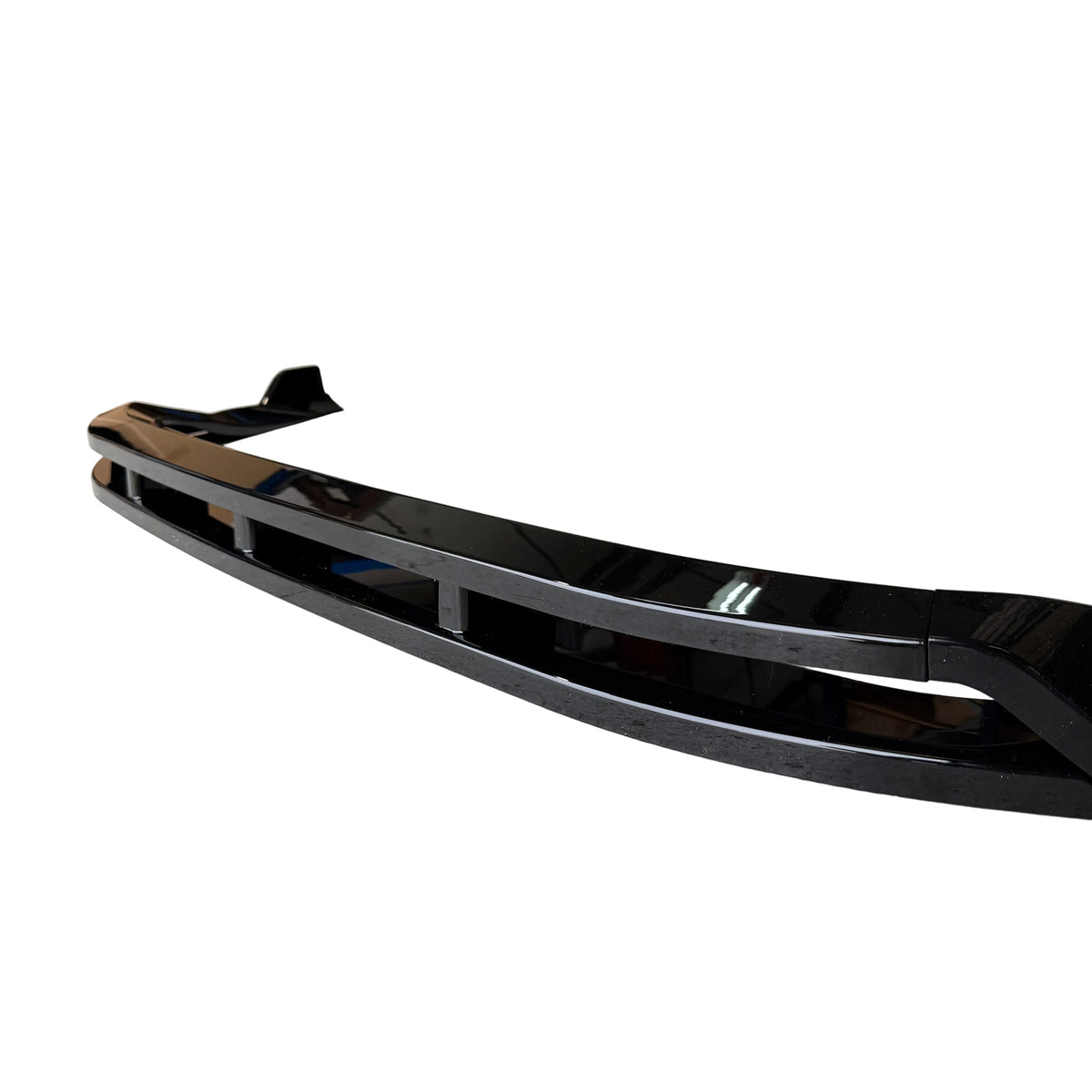 Transit Custom MK1 Facelift: Gloss Black V1 Style Splitter 18-23