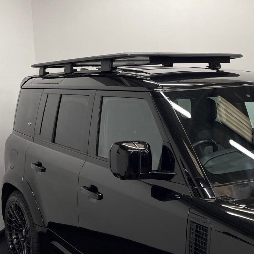 Defender 110 - L663: Black Roof Rack Basket 20+