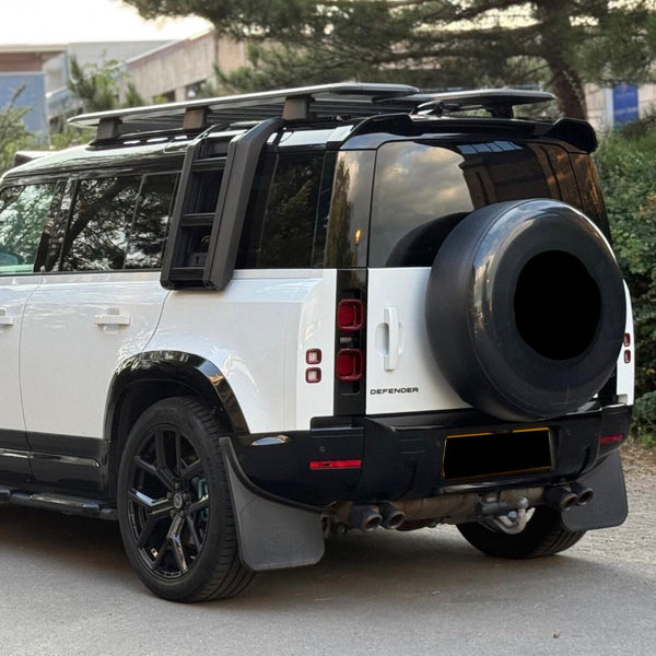 Defender 110 - L663: Black Roof Rack Basket 20+