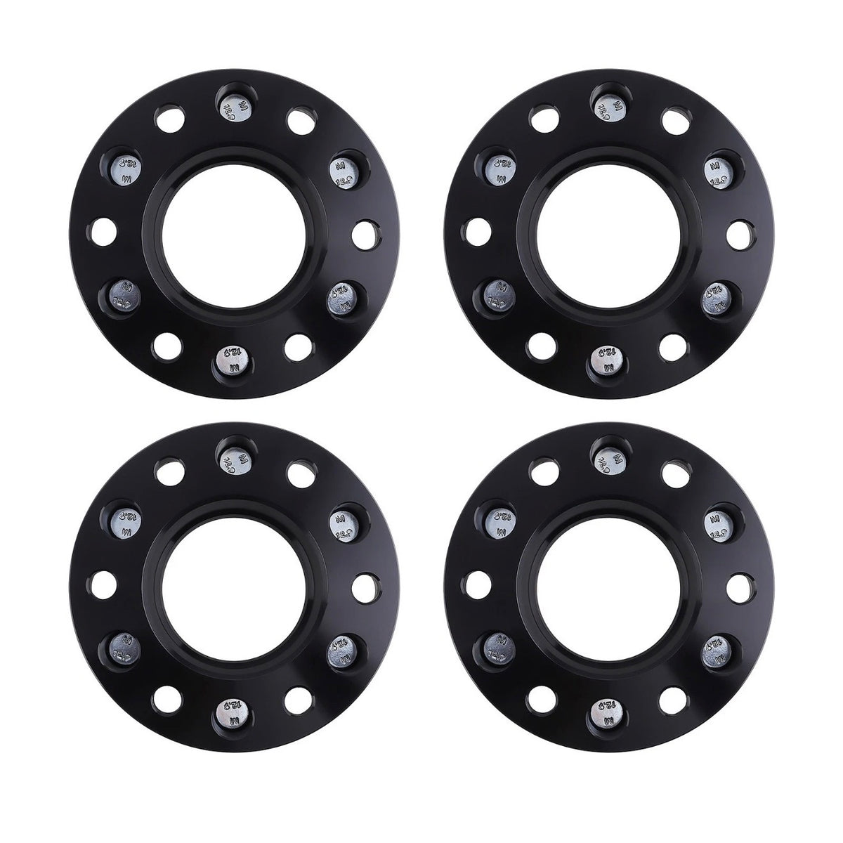 X Class - X470: 50mm Black Wheel Spacers & Bolts 17-21