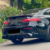 E Class - C238 Coupe: Black Rear Diffuser 16-20
