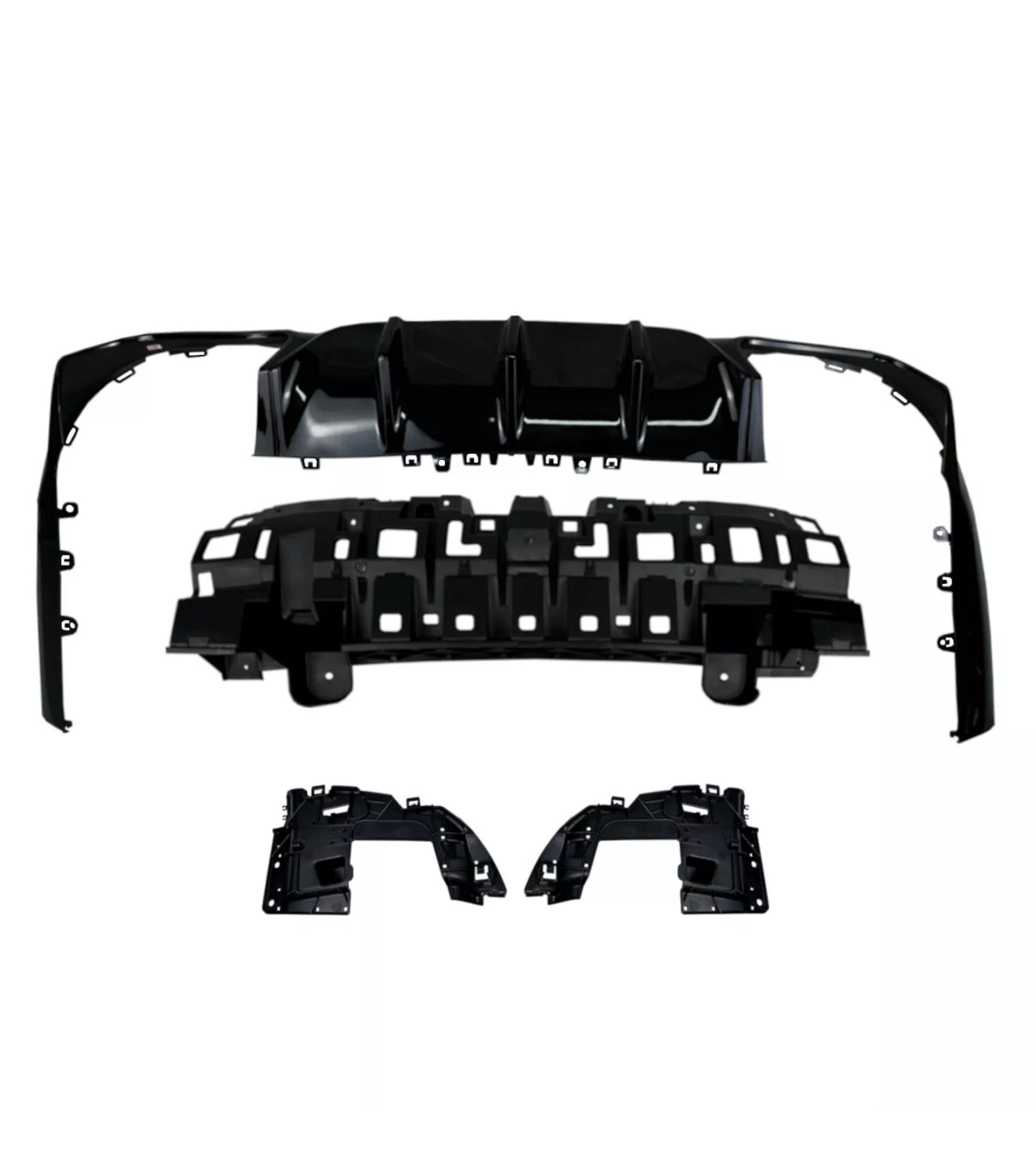 E Class - C238 Coupe: E63 Style Rear Diffuser 16-21