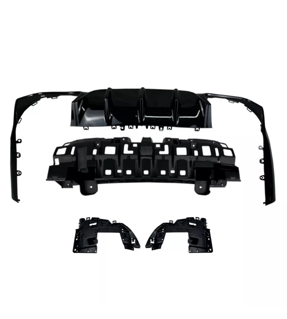 E Class - C238 Coupe: E63 Style Rear Diffuser 16-20