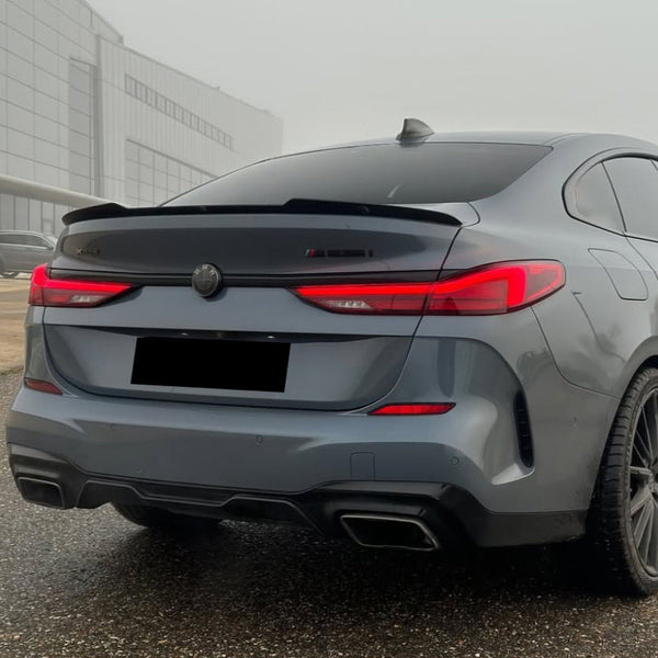 2 Series Gran Coupe - F44: Gloss Black Rear Boot Spoiler CS Style 20-24