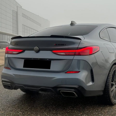 2 Series Gran Coupe - F44: Gloss Black Rear Boot Spoiler CS Style 20-24