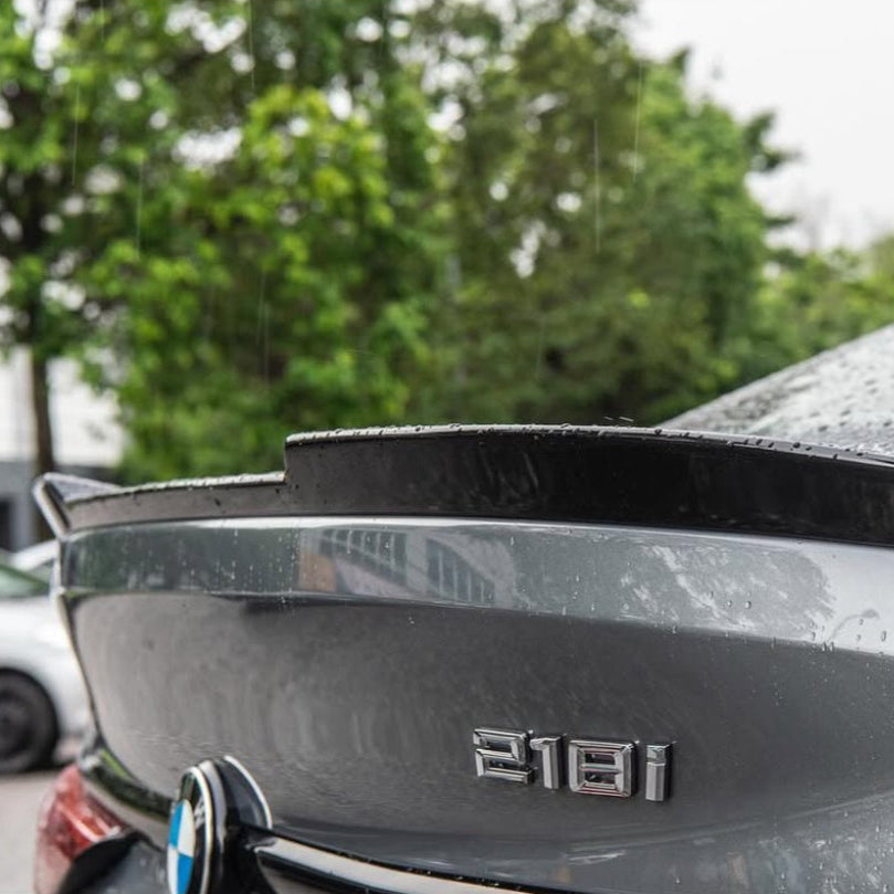 2 Series Gran Coupe - F44: Gloss Black Rear Boot Spoiler MP Style 20-24