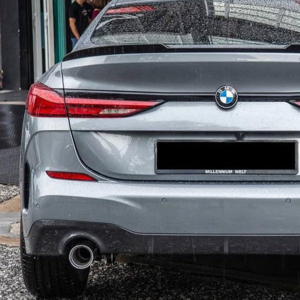 2 Series Gran Coupe - F44: Gloss Black Rear Boot Spoiler CS Style 20-24