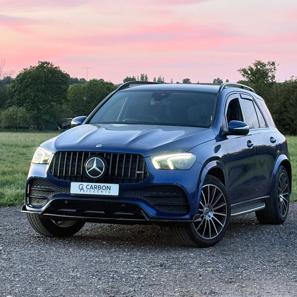GLE - W167 Pre-Facelift: Gloss Black Panamericana GT Grill 19-23