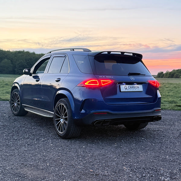 GLE - W167: Gloss Black Roof Spoiler 19+