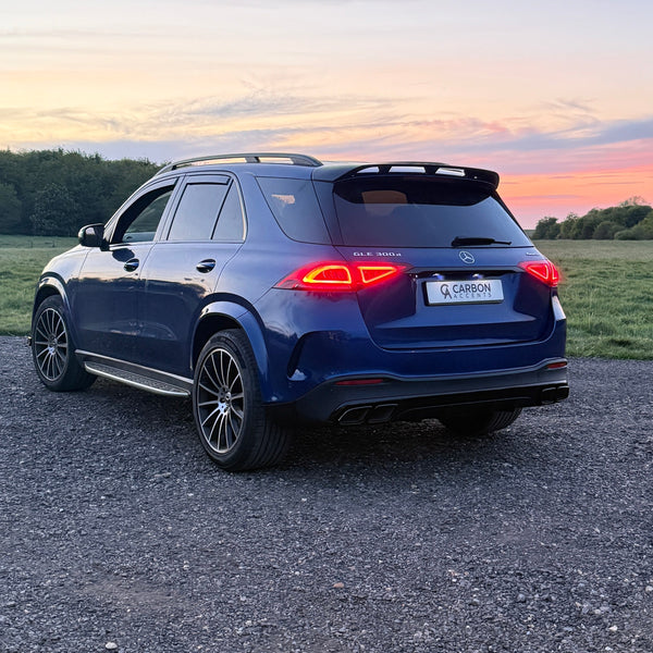 GLE - W167 Pre-Facelift: Gloss Black AMG Style Diffuser 19-23