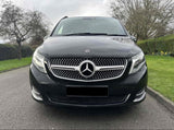 V Class - W447: Gloss Black Diamond Silver Grill 15-19