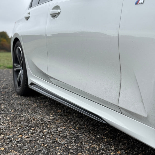 3 Series - G20/G21: Gloss Black MP Style Side Skirt 19-25