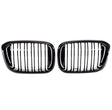 X3 - G01 Pre-Facelift: Gloss Black Double Slat Grill 18-21