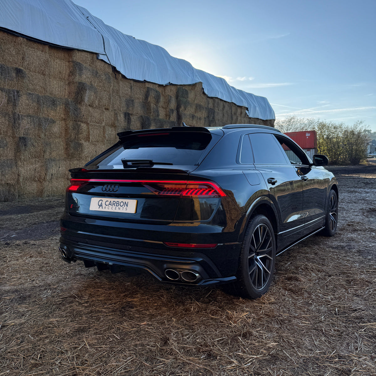 Q8 - MK1: Gloss Black Lower Boot Spoiler 18-23