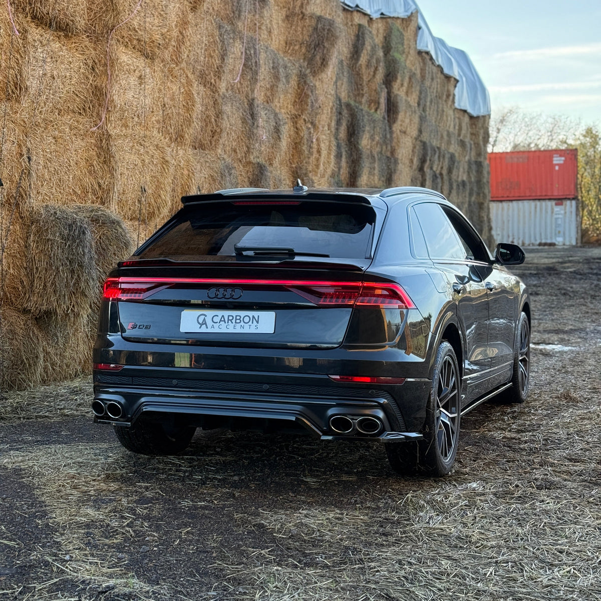 Q8 - MK1: Gloss Black Lower Boot Spoiler 18-23