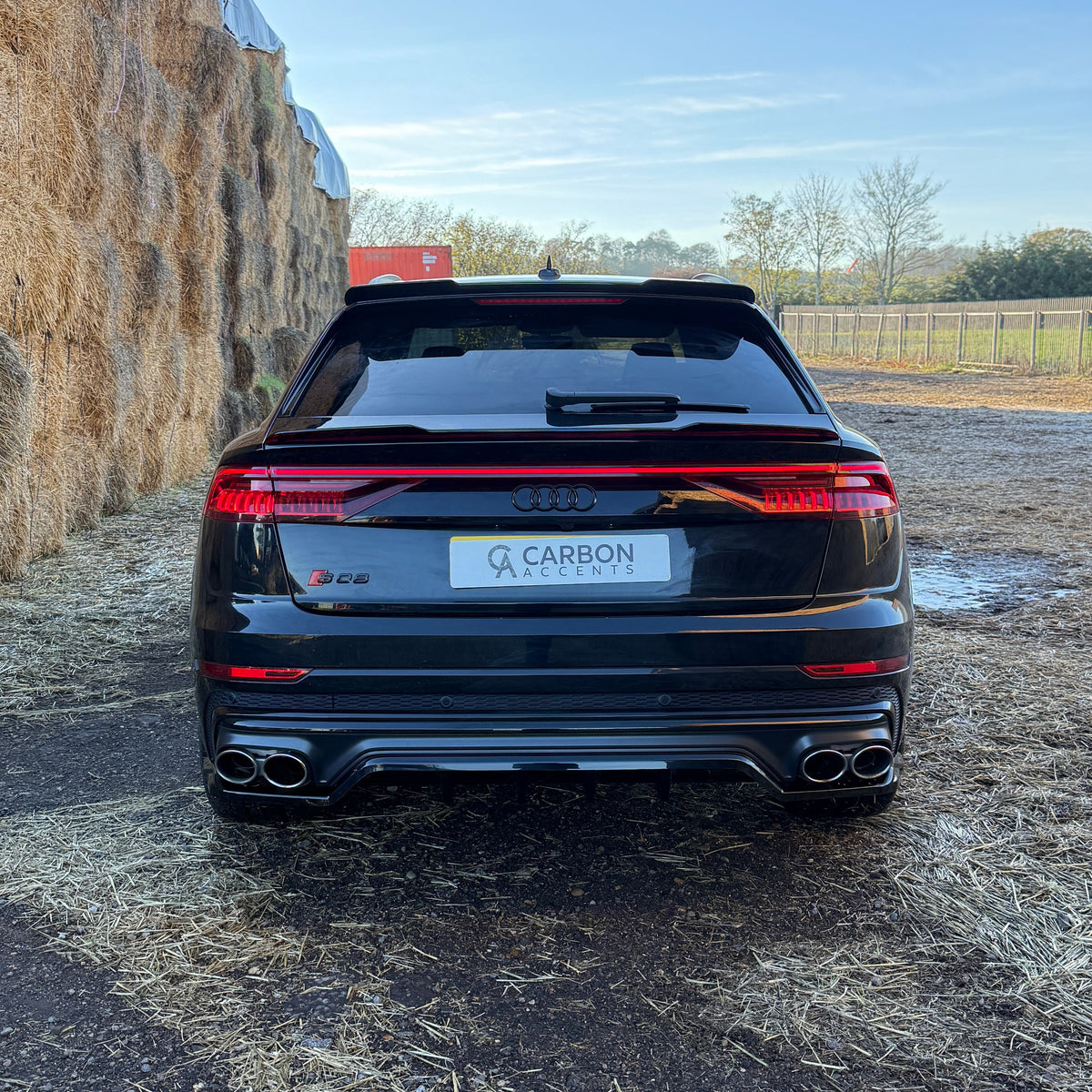 Q8 - MK1: Gloss Black Lower Boot Spoiler 18-23