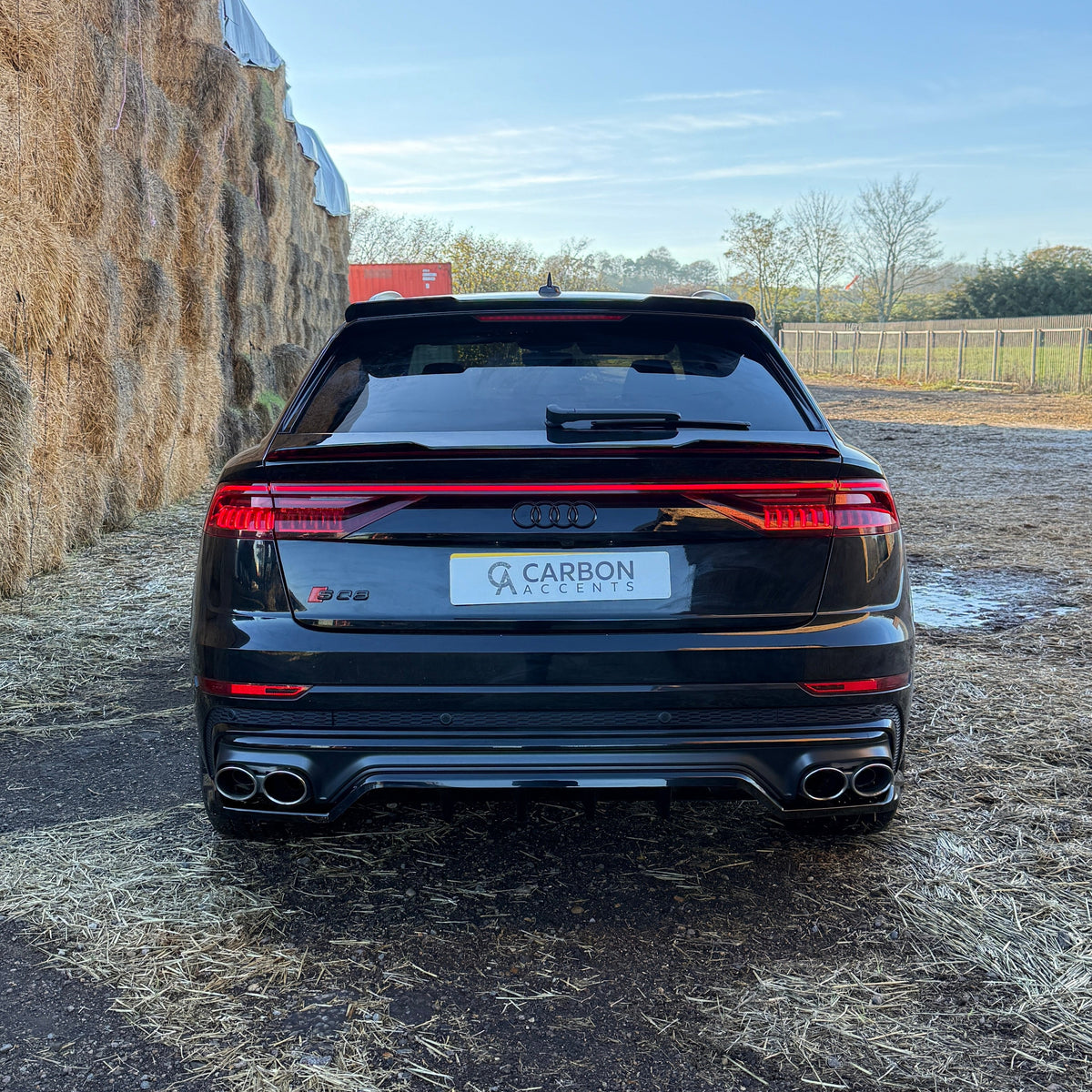 Q8 - MK1: Gloss Black Lower Boot Spoiler 18-23