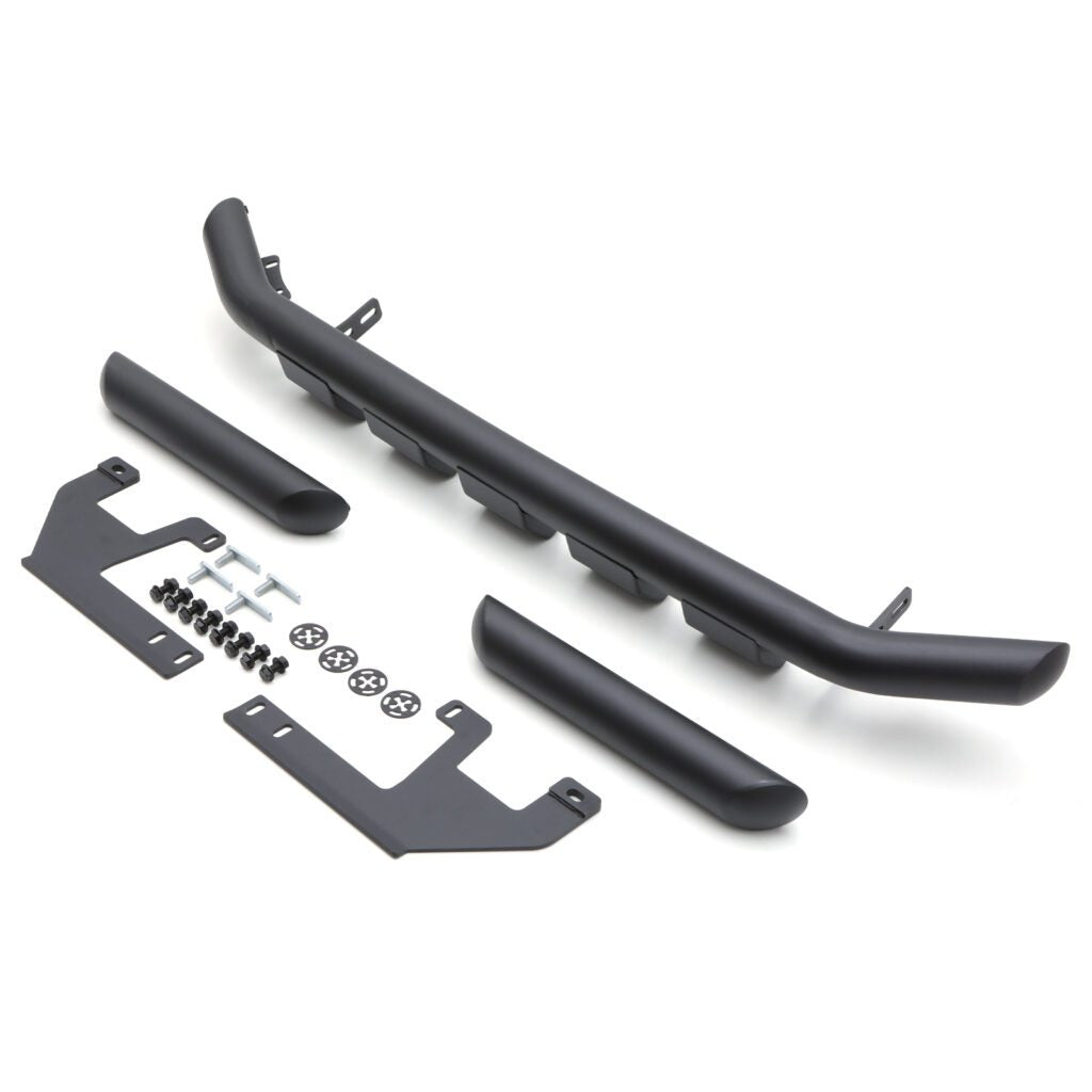 Ranger - T6/T7/T8: Satin Black Lower Bumper Twin Nudge Bar 12-22