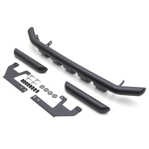 Ranger - T6/T7/T8: Satin Black Lower Bumper Twin Nudge Bar 12-22