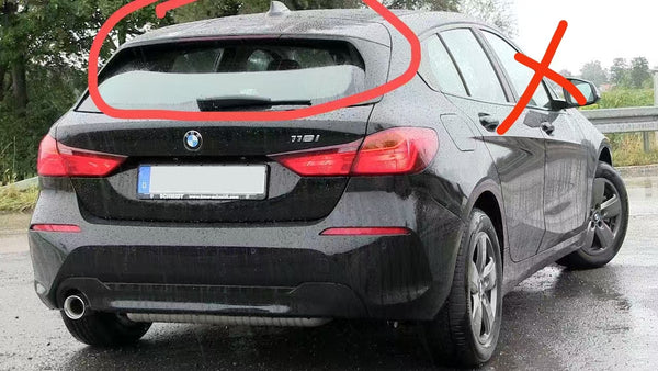1 Series - F40 [M-Sport/M-Pack]: Gloss Black Performance Style Spoiler 20-24