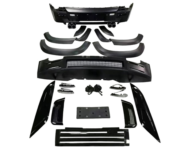 Defender 90/110 - L663: Primed LM Wide Track Style Body Kit 20+